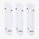 nocta crew socks (white)