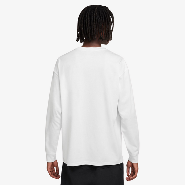 mens nike acg l/s tee (white)