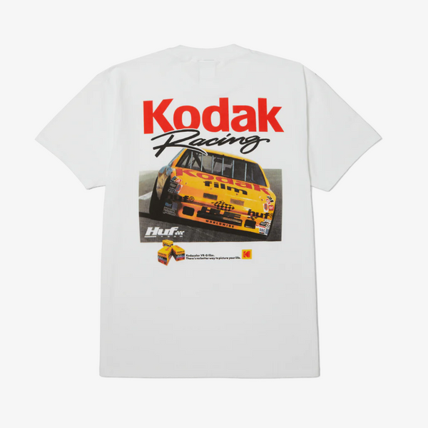 mens huf x kodak infield s/s tee (white)