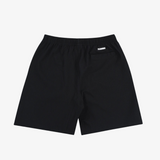 mens pleasures x shorty's heart sport shorts (black)