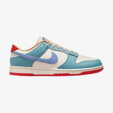 mens nike dunk low premium (pale ivory/royal pulse)