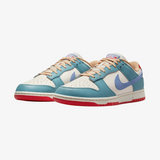 mens nike dunk low premium (pale ivory/royal pulse)