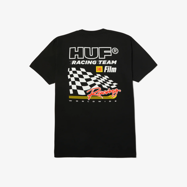 mens huf x kodak photo finish s/s tee (black)