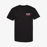 mens ridin' dirty all bite s/s tee (black)