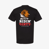 mens ridin' dirty all bite s/s tee (black)