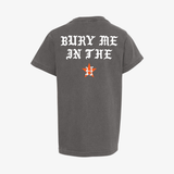 mens ridin' dirty bury me s/s tee (shadow)