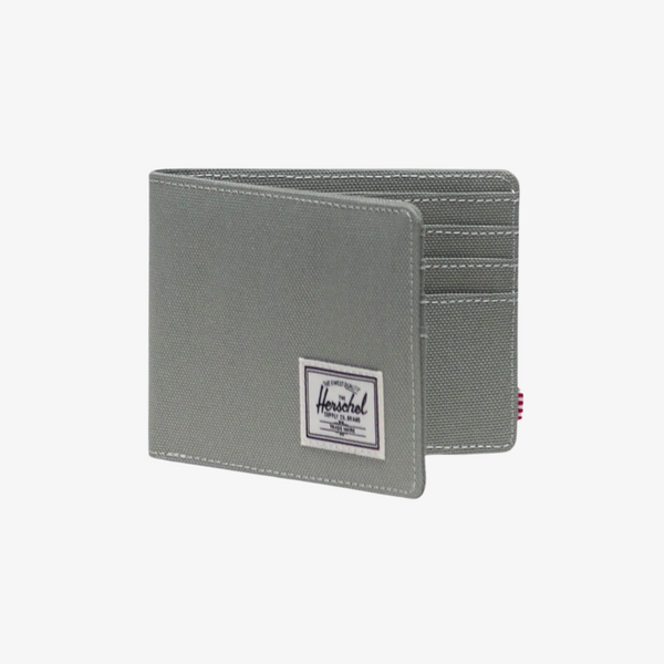 herschel roy wallet (seagrass/white stitch)