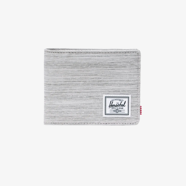 herschel roy wallet (light grey crosshatch)