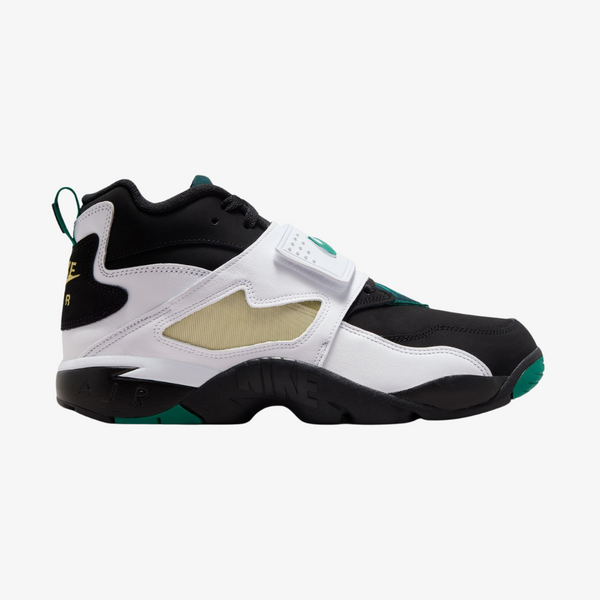 mens nike air diamond turf 93 (black/mystic green)