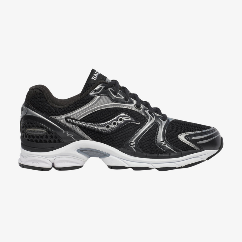 mens saucony progrid triumph black silver Premium Goods