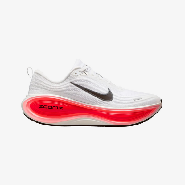 mens nike vomero plus (white/black/bright crimson)