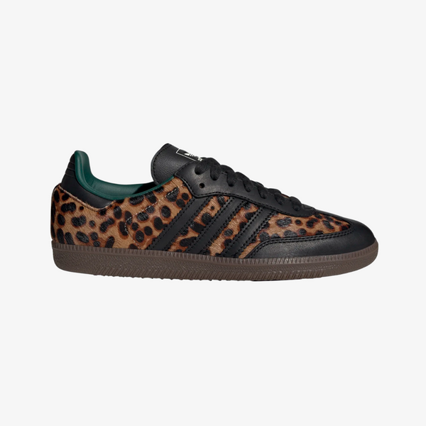 womens adidas samba og (leopard/black)