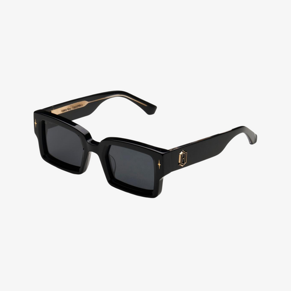 mens james oro sunglasses icon (black)