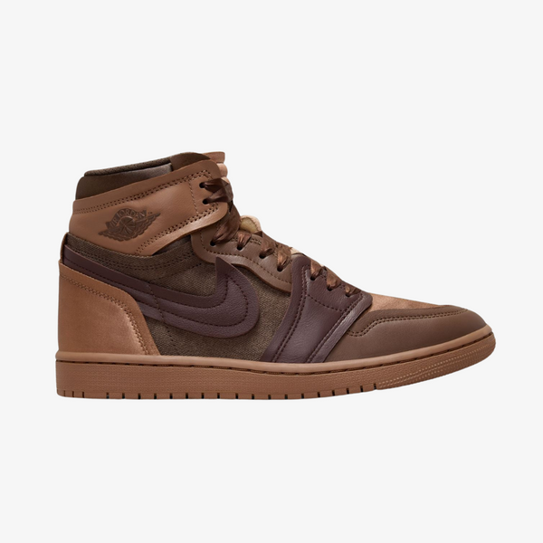 womens jordan 1 mm high (archaeo brown)