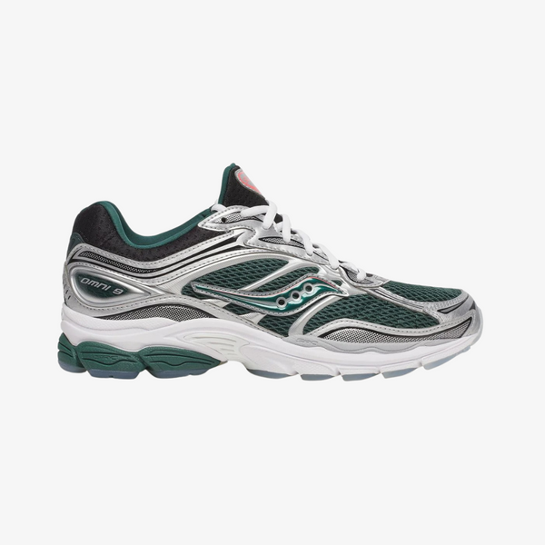 mens saucony progrid omni 9 (green/black)