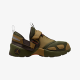 womens jordan trunner lx (brown kelp/wild mango)