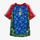 mens adidas x bape teamgeist tee (blue/red/green)