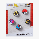 crocs jibbitz (poke ball 5 pack)