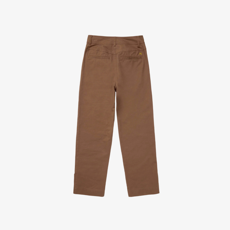 womens melody ehsani country western carpenter pant (brown)