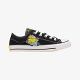 mens converse ctas ox low minions (black/multi/white)