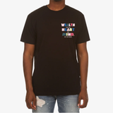 mens billionaire boys club wealth curve s/s tee (black)