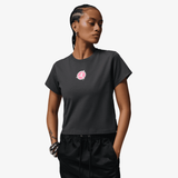 womens jordan brooklyn s/s tee (anthracite)