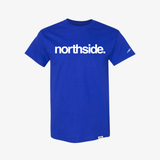 preorder mens premiumgoods. northside s/s tee (royal blue/white)