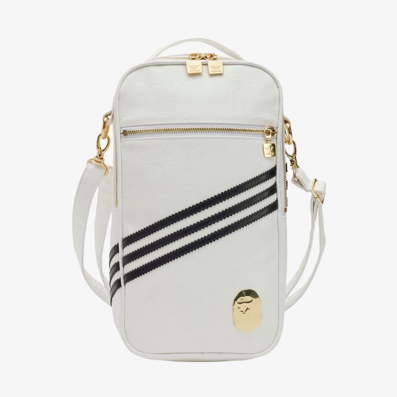 adidas x bape bag (white)