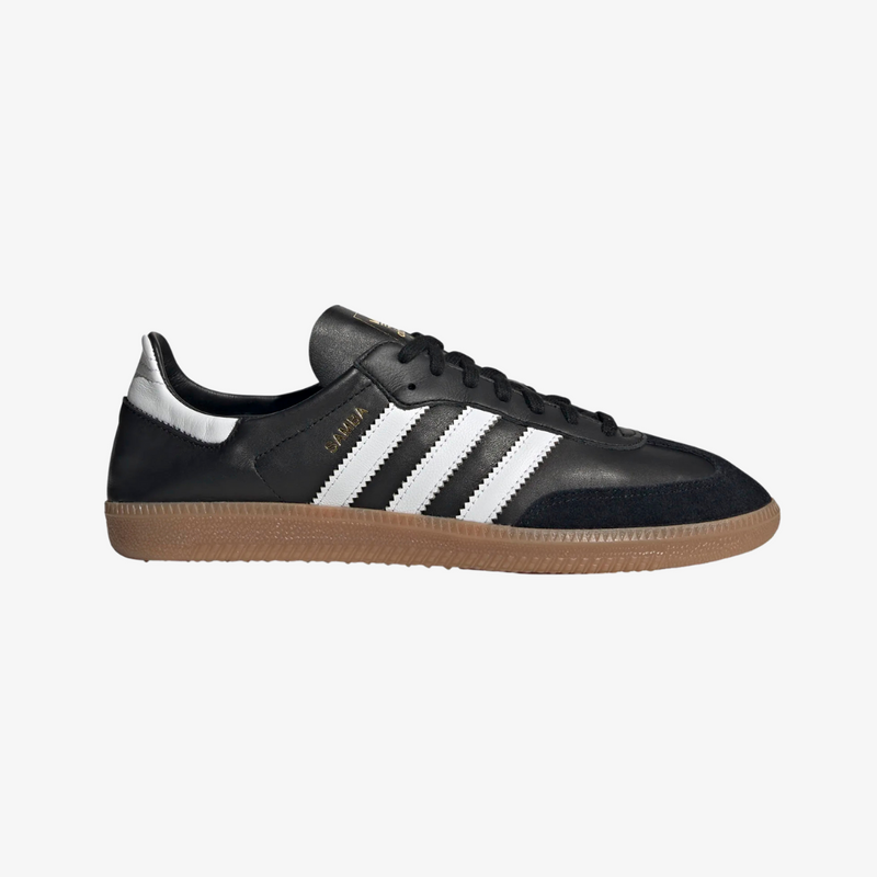 mens adidas samba decon (black/white/gum)