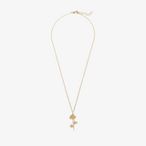 melody ehsani kissed by a rose necklace (gold)