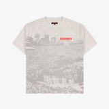 mens pleasures cup heavyweight s/s tee (ash grey)