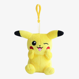 pokemon plush clip (winking pikachu)