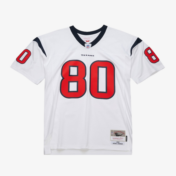 mens mitchell and ness andre johnson jersey (white)