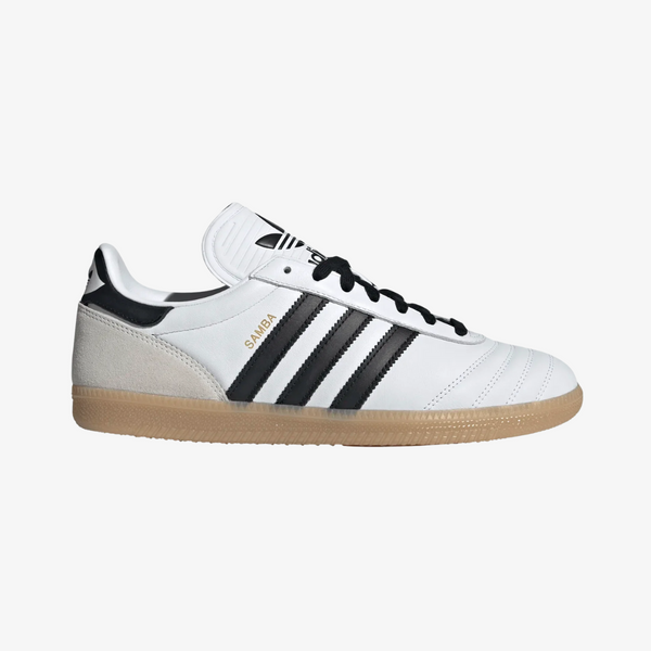 mens adidas samba jp (cloud white/black/gum)