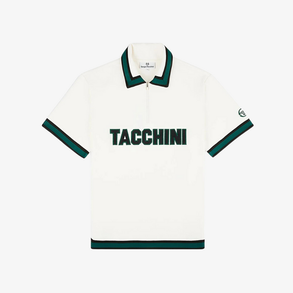 mens sergio tacchini tito s/s polo (gardenia)