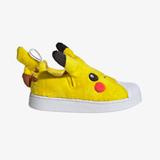 preschool adidas x pokemon superstar quickon (yellow/core black/footwear white)