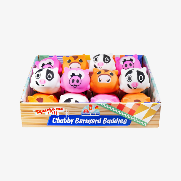 farm fresh chubby barnyard animals squishes