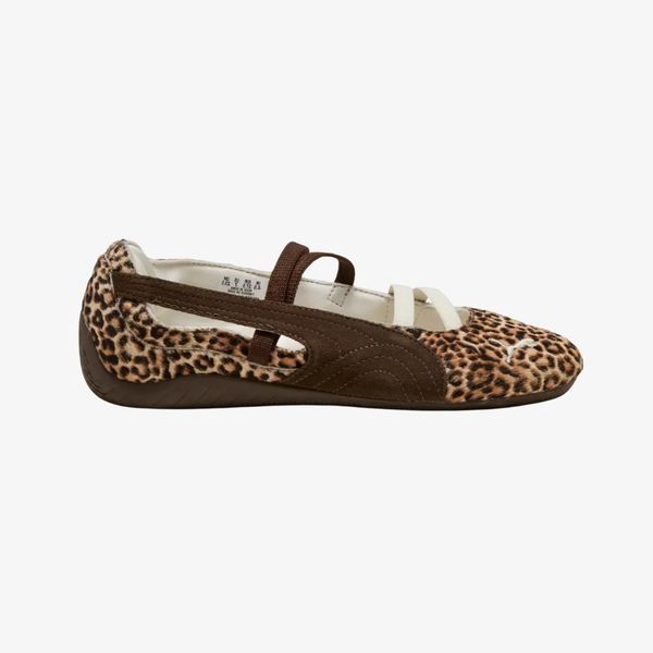 womens puma speedcat ballet wild (chocolate/warm white)