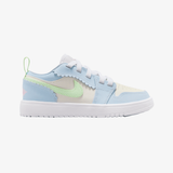 preschool jordan 1 low alt se (half blue/vapor green)