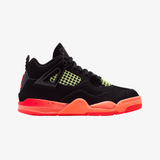 preschool jordan 4 retro (black/infrared 23-bright mango)