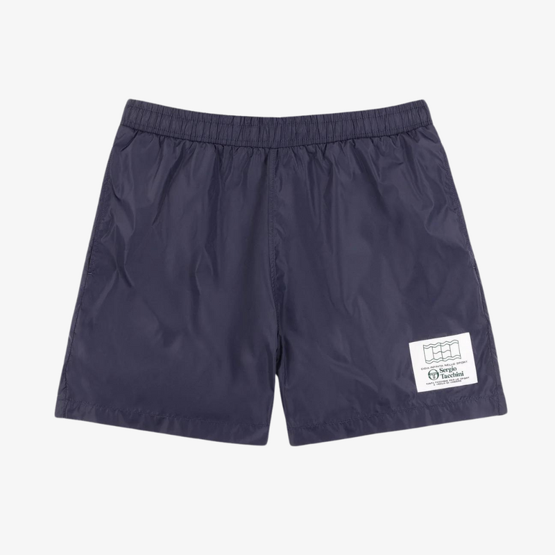 mens sergio tacchini onda shorts (maritime blue)