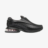 womens nike air max dolce (black/sport red-black)