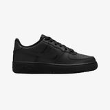 gradeschool nike air force 1 le (black/black)
