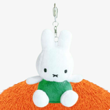 miffy plush mini backpack keychain (green)
