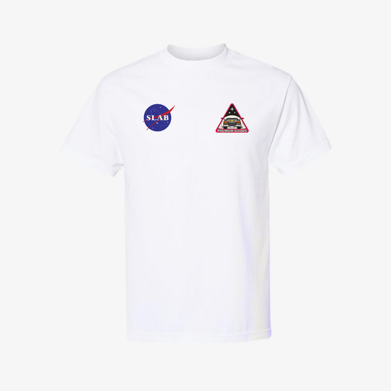 mens premiumgoods. space city s/s tee (white)