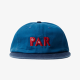 parra paper par 6 panel hat (blue)