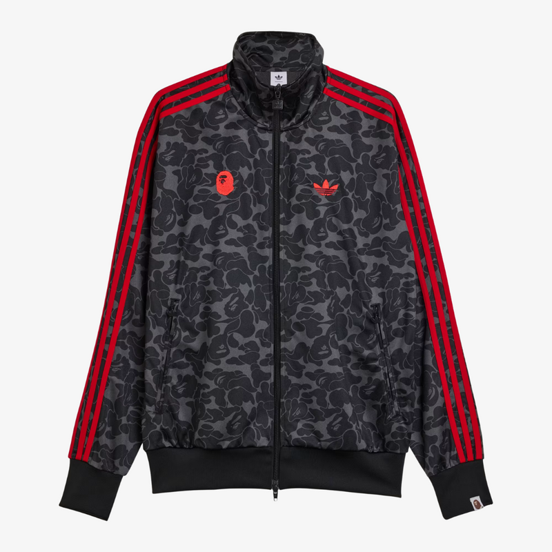 mens adidas x bape track jacket (black)