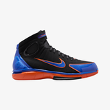 mens nike air zoom huarache 2k4 penny hardaway (black/varsity royal)