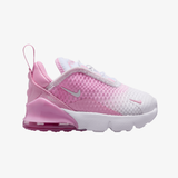 toddler nike air max 270 (pink rise/white)