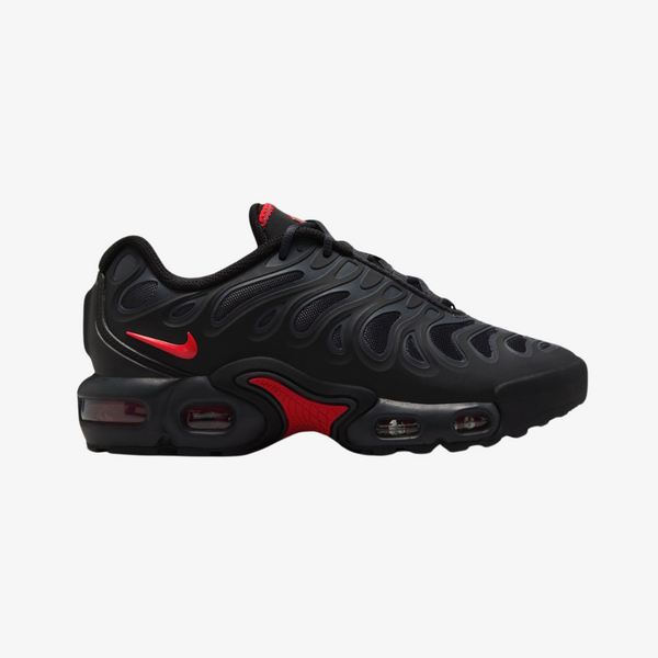 gradeschool nike air max plus drift (black/univeristy red)